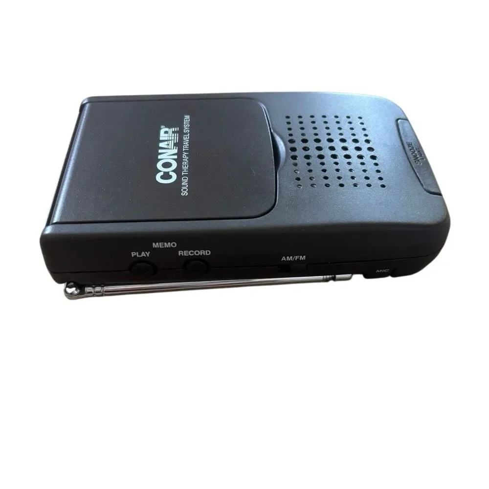 Conair SU5 Sound Therapy Travel System Digital Alarm Clock AM FM Radio Tested⁠